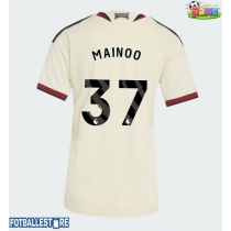 Manchester United Kobbie Mainoo #37 Tredjedrakt Dame 2026-27 Kortermet